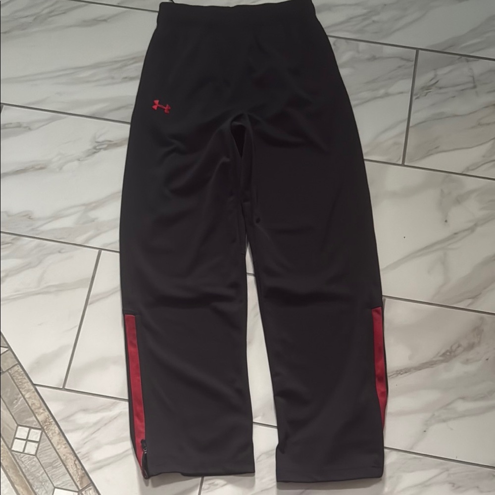 Under Armour Black Trousers with Red Details